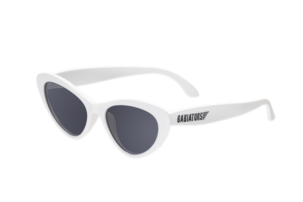 Babiators Original Cat-Eyes Güneş Gözlüğü Wicked White 3-5 Yaş