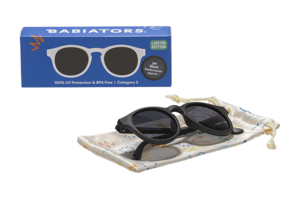 Babiators Original Keyhole Güneş Gözlüğü Jet Black 6+ Yaş