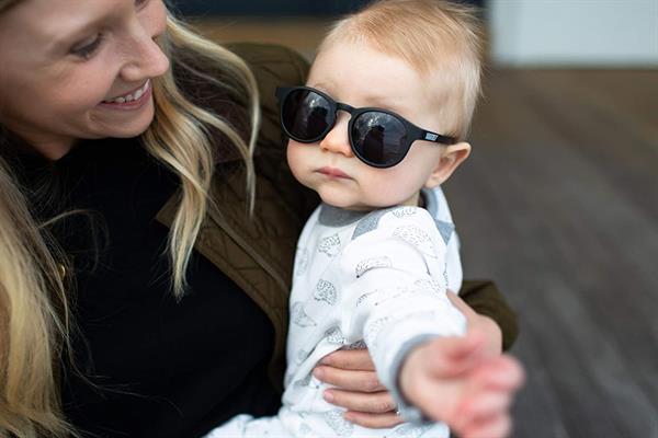 Babiators Original Keyhole Güneş Gözlüğü Jet Black 3-5 Yaş