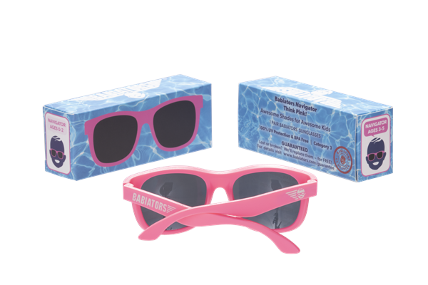 Babiators Original Navigator Güneş Gözlüğü Think Pink 0-2 Yaş