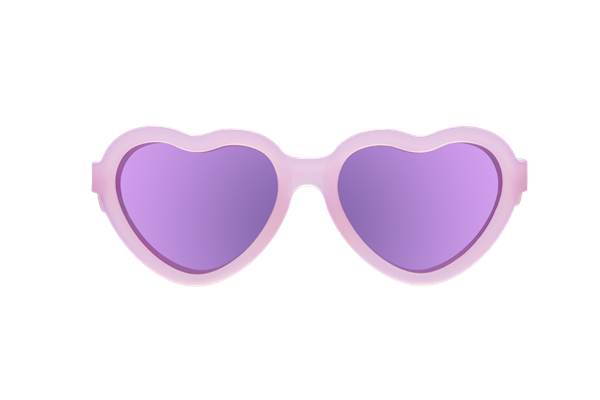 Babiators Polarize Heart Güneş Gözlüğü Frosted Pink 6+ Yaş