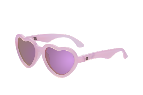 Babiators Polarize Heart Güneş Gözlüğü Frosted Pink 3-5 Yaş