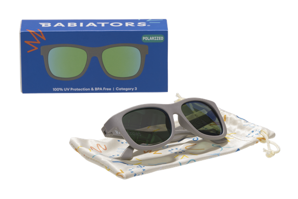 Babiators Polarize Navigator Güneş Gözlüğü Graphite Gray 0-2 Yaş