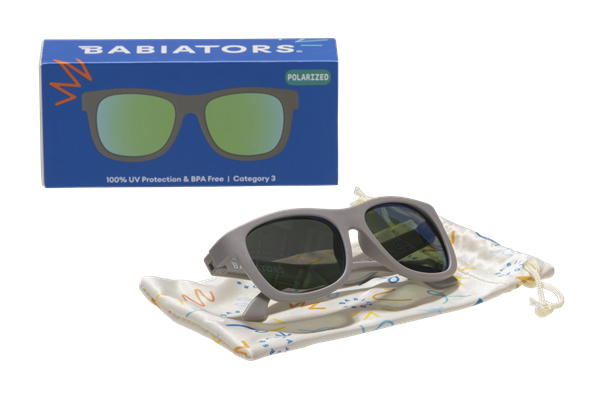Babiators Polarize Navigator Güneş Gözlüğü Graphite Gray 3-5 Yaş