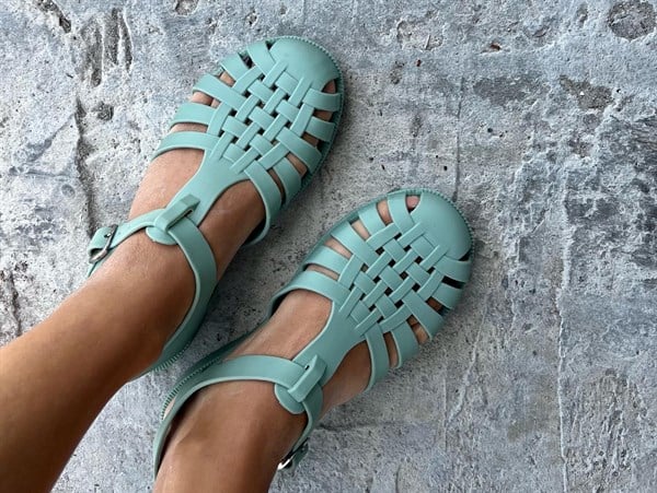 Baboo Anne Sandalet Yeşil