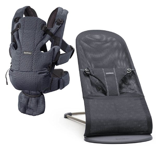 BabyBjörn Bliss Ana Kucağı Mesh & Kanguru Move 3D Mesh Anthracite
