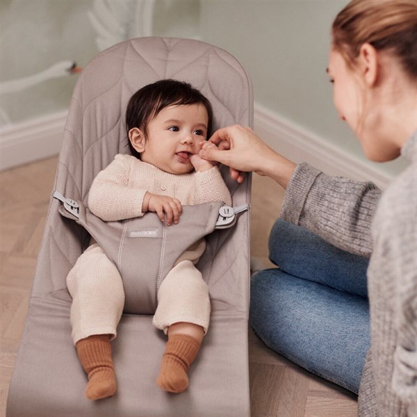 BabyBjörn Bliss Ana Kucağı Petal Woven Sand Grey