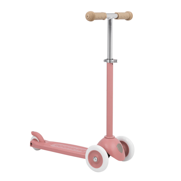 Banwood Eco Scooter- Koyu Pembe