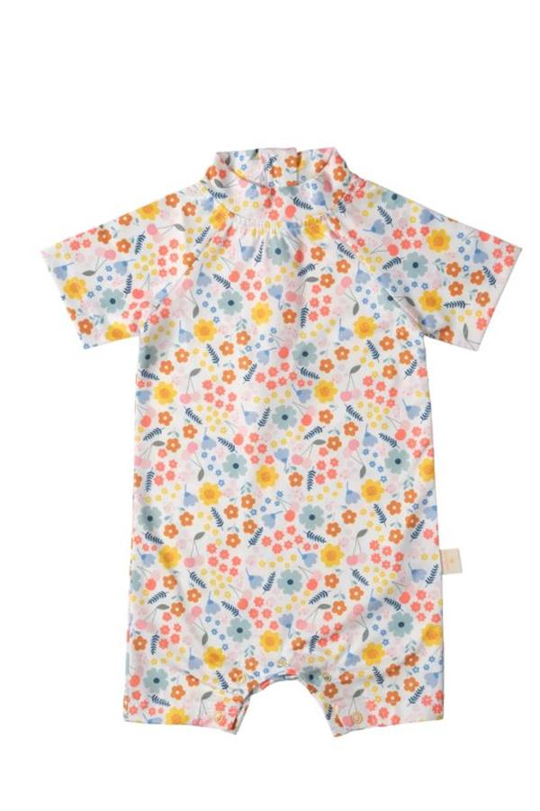 Bebek Tek Parça Mayo-Pretty Floral STD