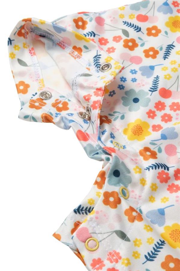 Bebek Tek Parça Mayo-Pretty Floral STD