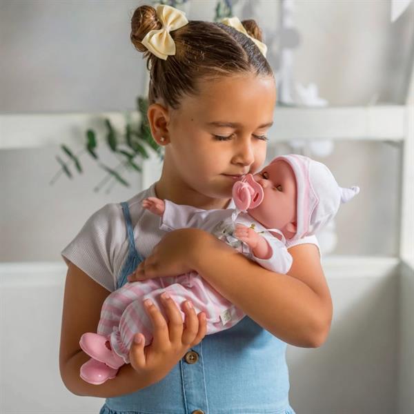 Berenguer Boutique Oyuncak Bebek -Pembe ve Aksesuar Seti