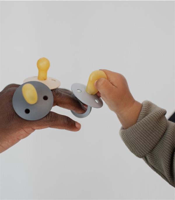 Bibs Colour Symmetrical Latex Emzik Vanilla