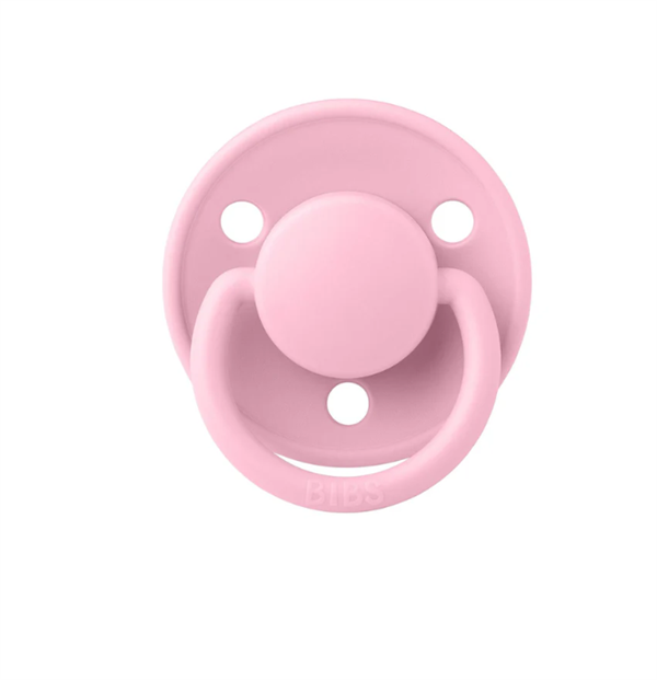 Bibs Delux Silikon Tekli Emzik Baby pink