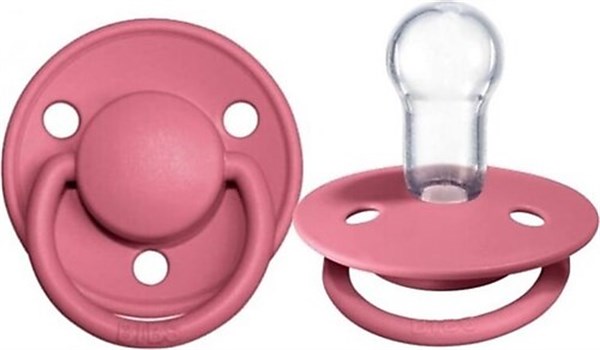 Bibs Delux Silikon Tekli Emzik Coral