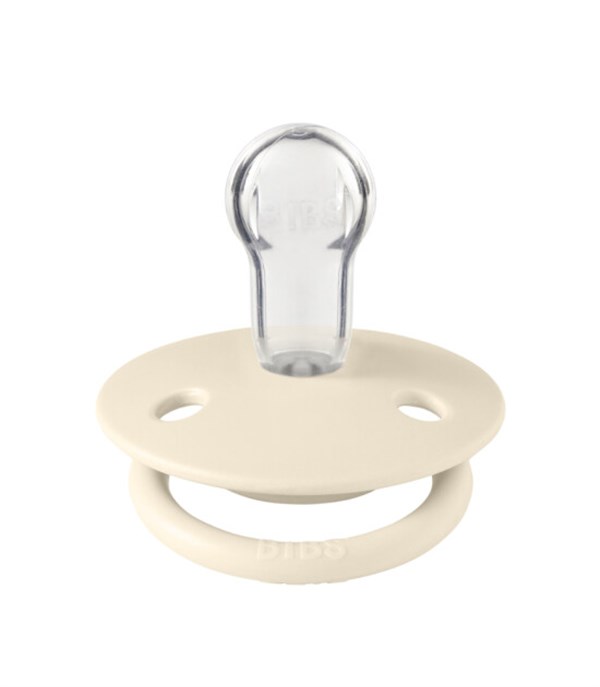 Bibs Delux Silikon Tekli Emzik Ivory