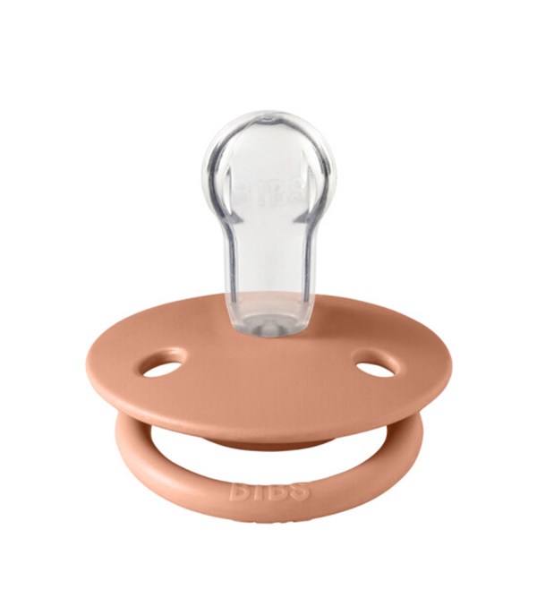 Bibs Delux Silikon Tekli Emzik Peach