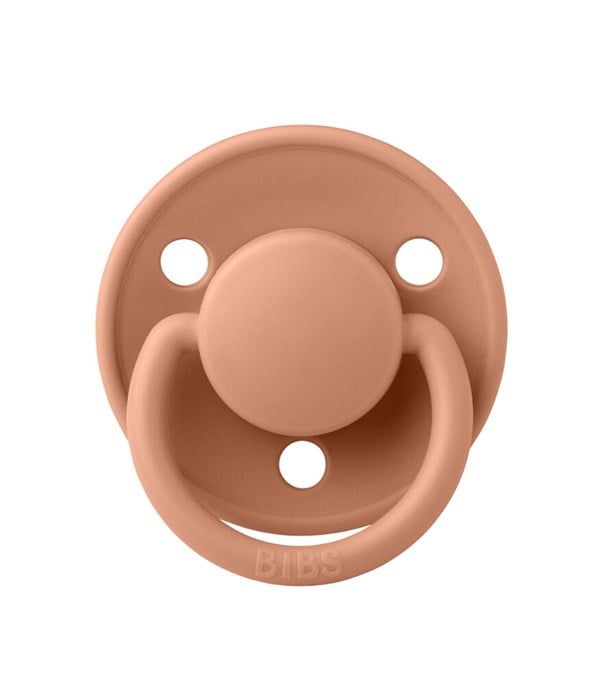Bibs Delux Silikon Tekli Emzik Peach