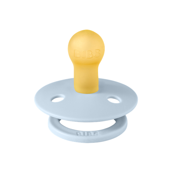 Bibs Colour Latex Emzik Baby blue