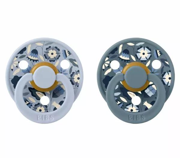 Bibs Liberty Latex İkili Dusty Blue Mix Emzik STD