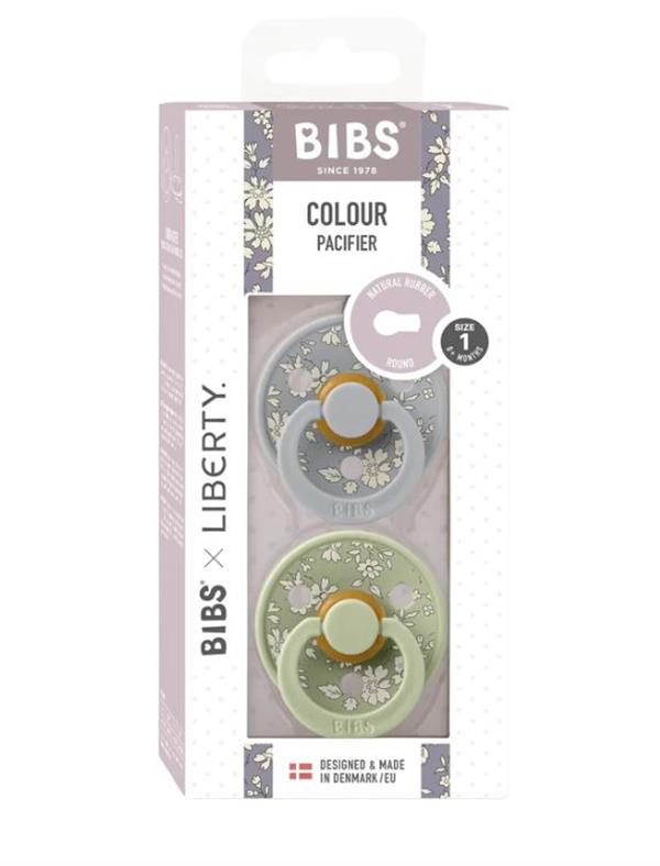 Bibs x Liberty Colour İkili Capel - Sage 0-6