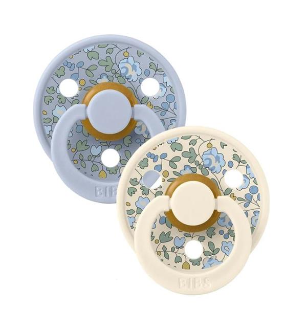 Bibs x Liberty Colour İkili Eloise - Dusty Blue 0-6