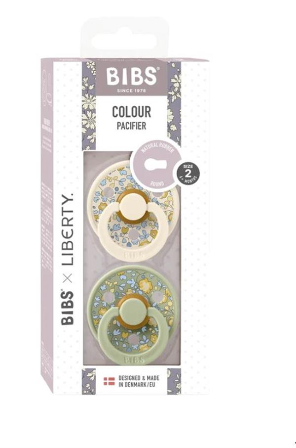 Bibs x Liberty Colour İkili Eloise - Sage 0-6