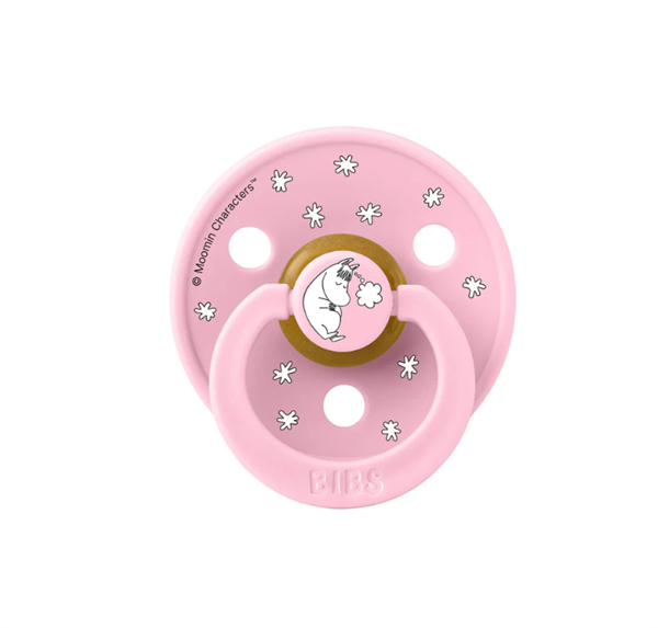 Bibs X Moomin Colour Latex Emzik Dreaming Baby Pink