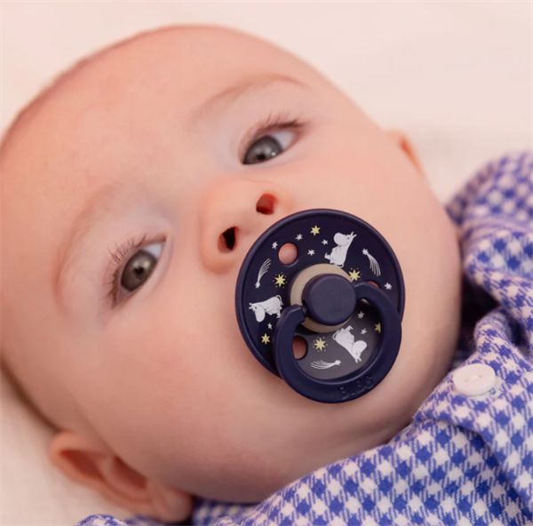 Bibs X Moomin Colour Latex Emzik Good Night Friends Deep Space