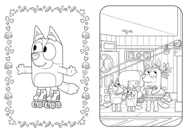 Bluey - Fun and Games Colouring Book