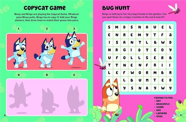 Bluey - Meet Bluey Sticker Activity Book