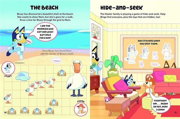 Bluey - Meet Bluey Sticker Activity Book