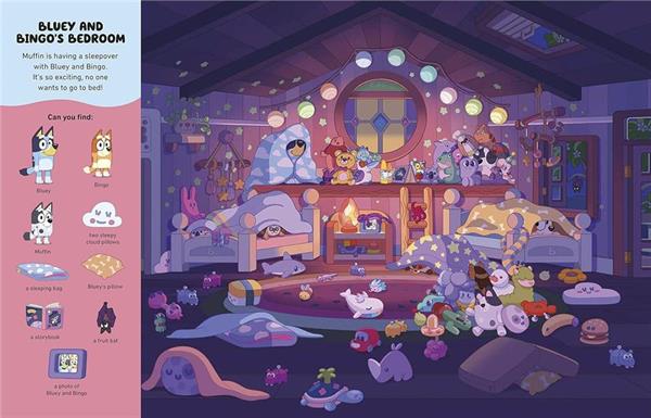 Bluey - Wheres Bluey Search A Find Book