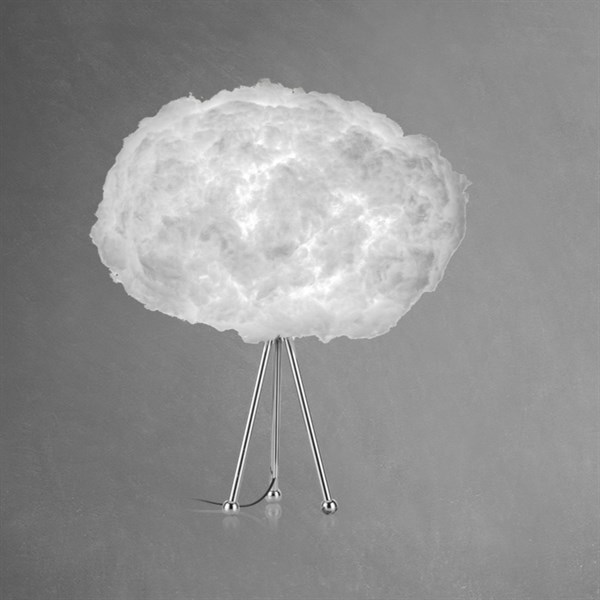 Bouffeecloud Bulut Tripod  Abajur RGB Kumandalı Krom