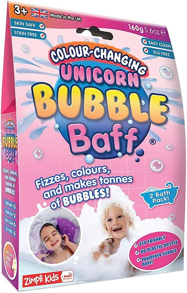Bubble Baff Renkli Banyo Köpüğü Unicorn