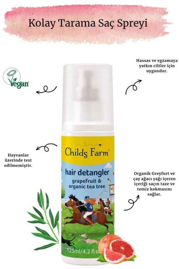 Childs Farm Kolay Tarama Saç Spreyi 125ml