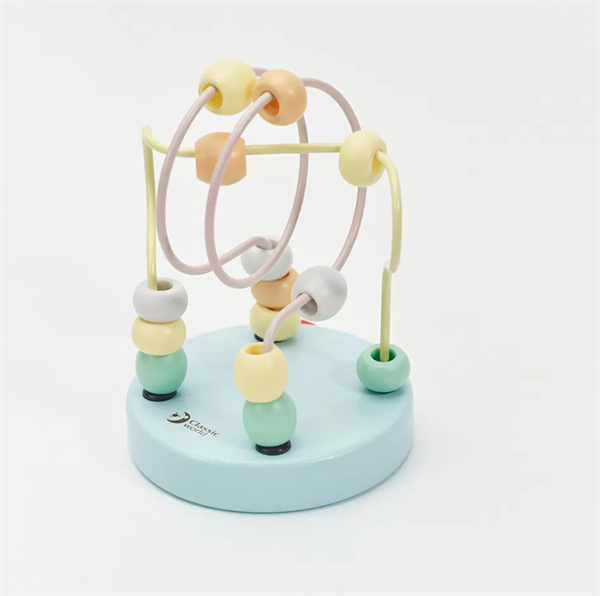 Classic World Ahşap Boncuklu Labirent - Mint