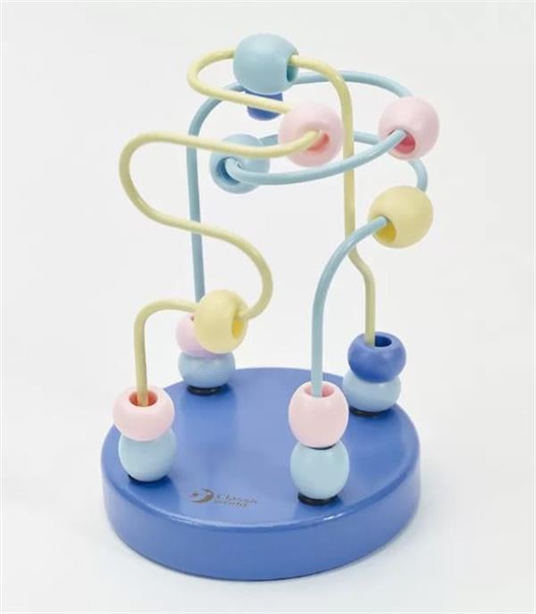 Classic World Ahşap Boncuklu Labirent - Mavi