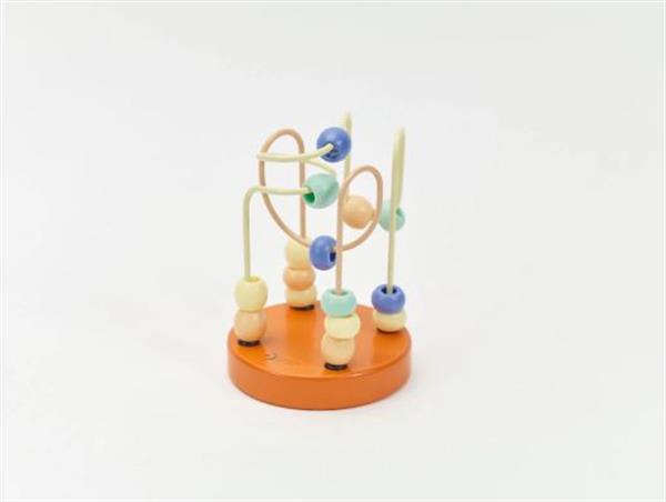 Classic World Ahşap Boncuklu Labirent -Turuncu