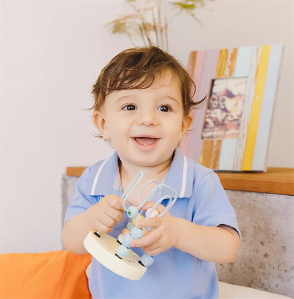 Classic World Ahşap Boncuklu Labirent - Mint