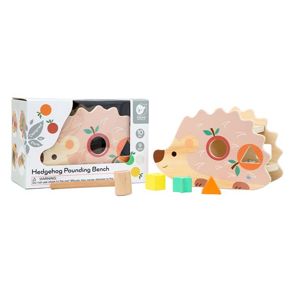 Classic World Ahşap Kirpi Aktivite Oyuncağı