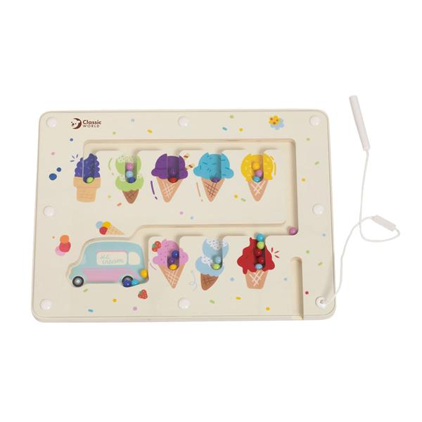 Classic World Ahşap Mıknatıslı Renk Eşleştirme Oyunu