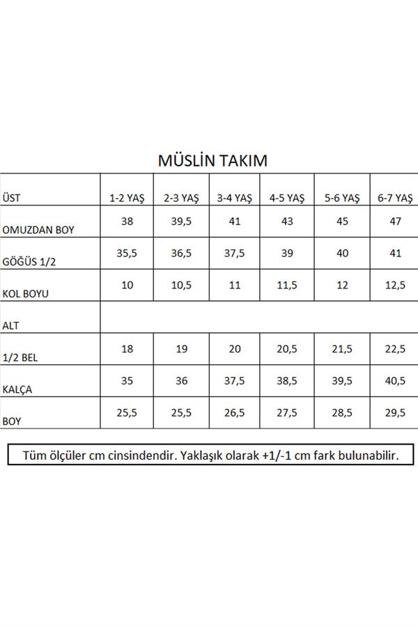 Comfy Müslin Set - Mint STD
