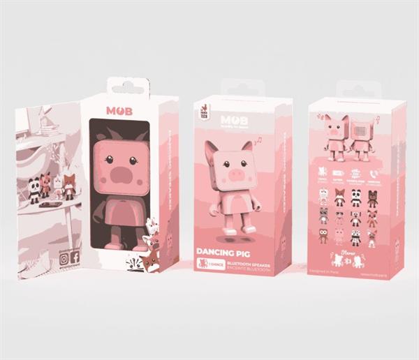 Dans Eden Hayvanlar Bluetooth Hoparlör  Domuz