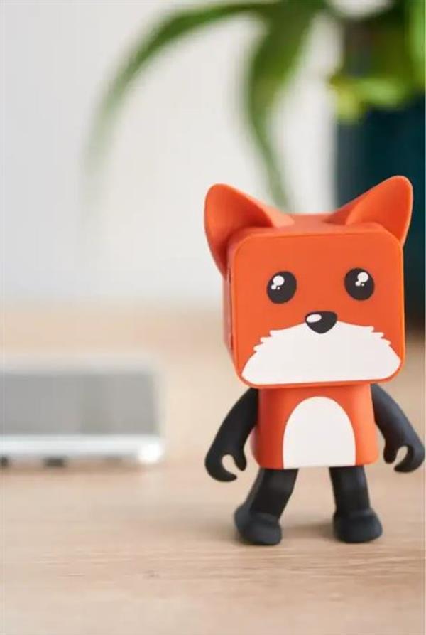 Dans Eden Hayvanlar Bluetooth Hoparlör-Tilki