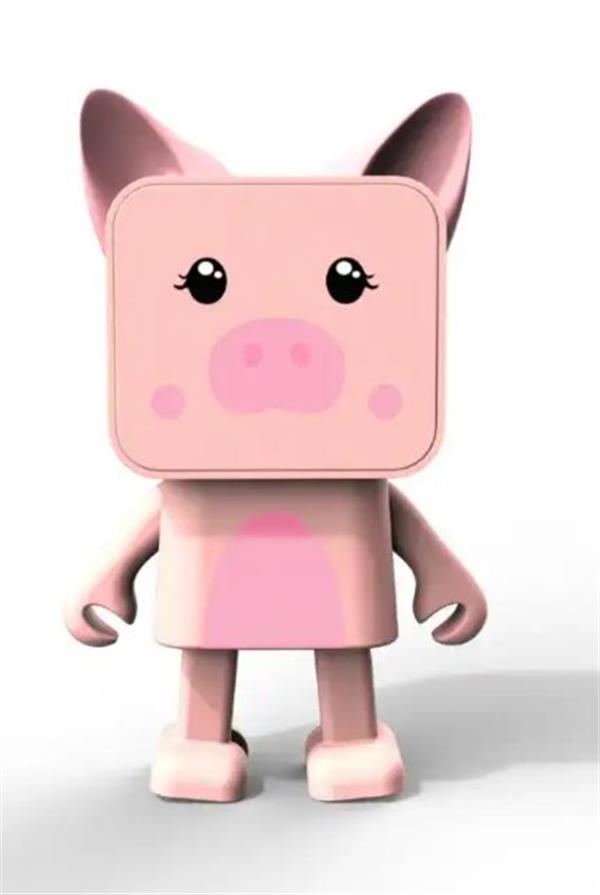 Dans Eden Hayvanlar Bluetooth Hoparlör  Domuz