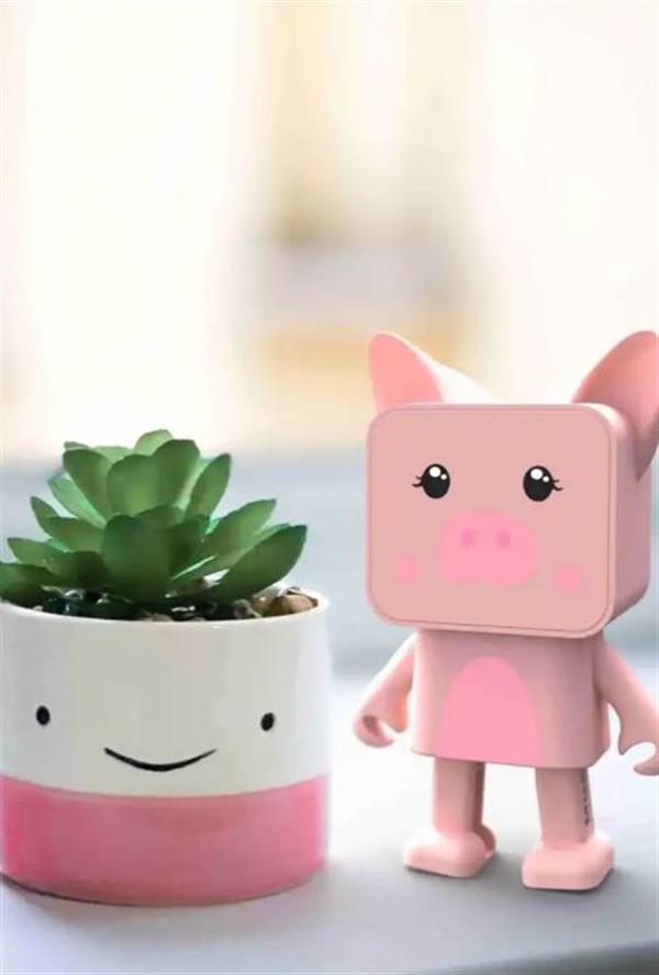 Dans Eden Hayvanlar Bluetooth Hoparlör  Domuz