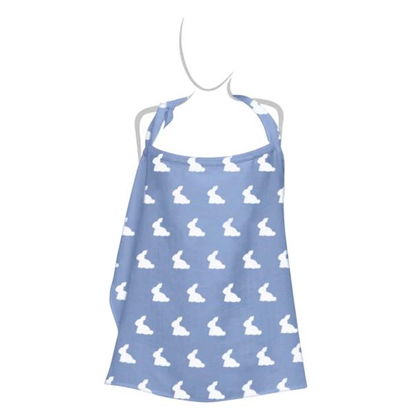 Deux Lapins Emzirme Önlüğü Royal Blue