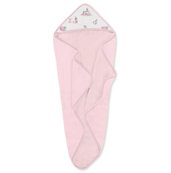 Deux Lapins Havlu Pembe bebe lapin