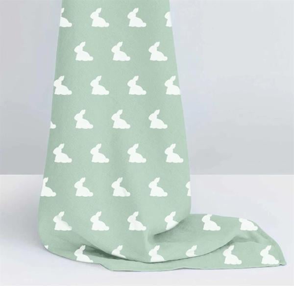 Deux Lapins Müslin Örtü 100X100 Matcha