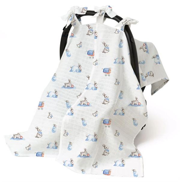 Deux Lapins Puset Örtüsü Bebe lapin